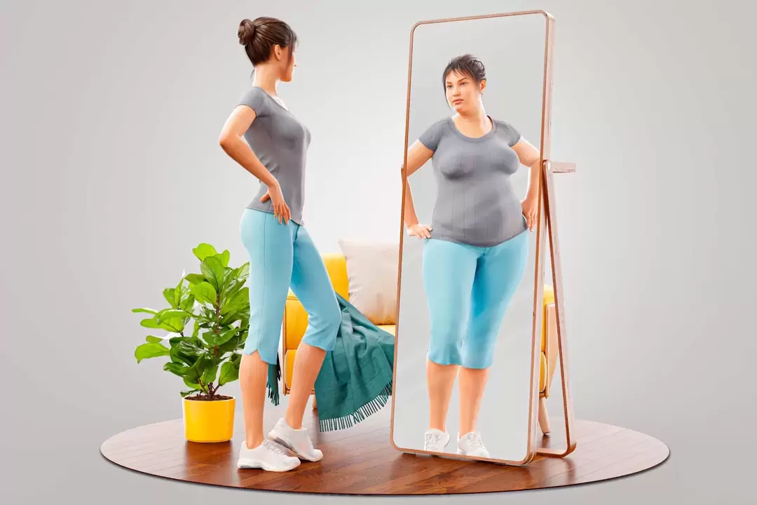 Ao imaginar-se como tendo um corpo esguio, você pode se sentir motivado a perder peso. 