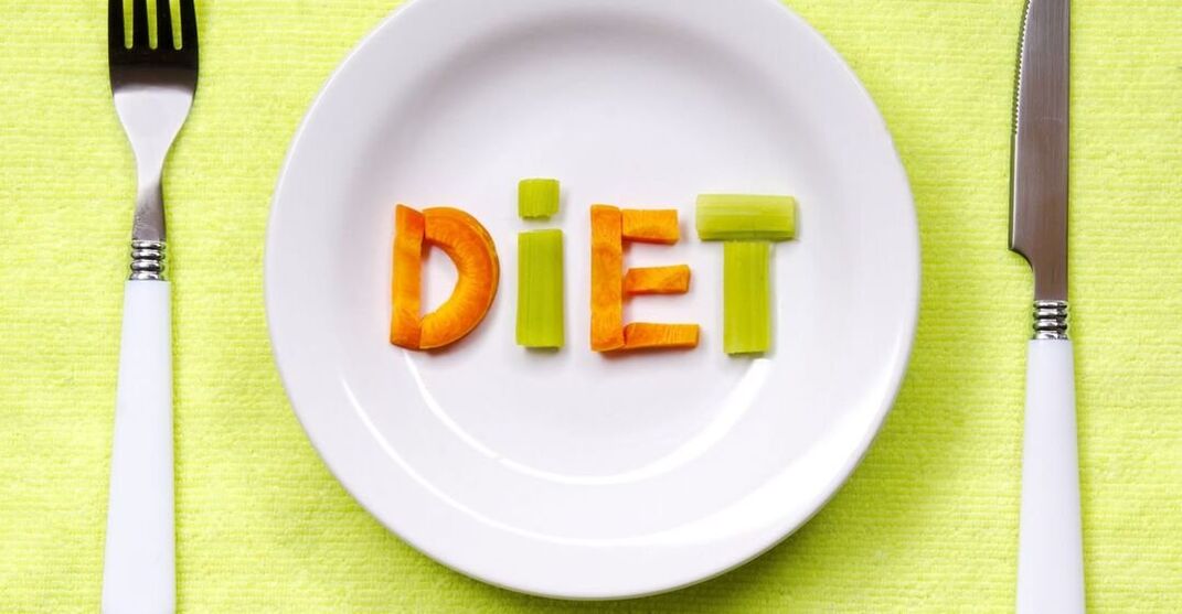 Dieta em um prato