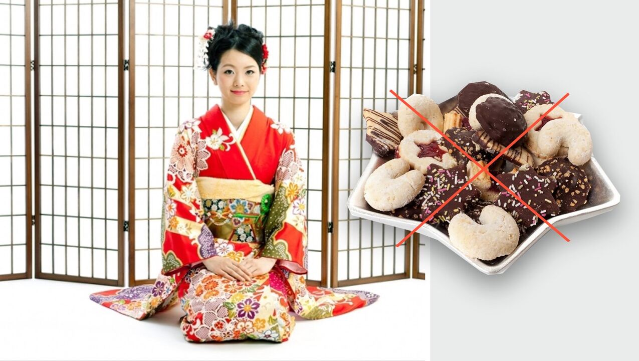 Doces proibidos na dieta japonesa