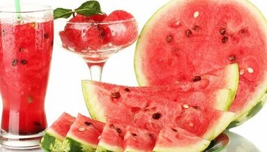 A essência da dieta da melancia para perder peso