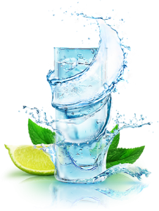 Água para remover toxinas do corpo